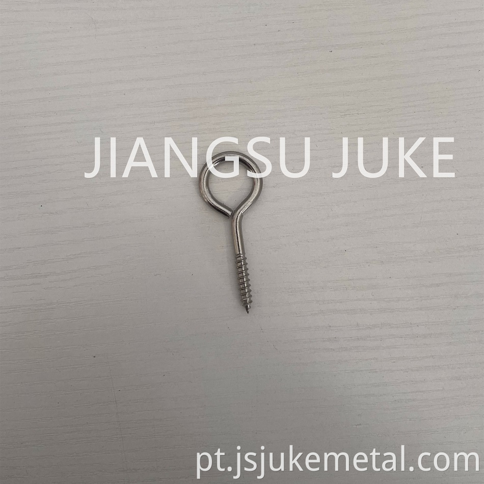 2 Stainless Steel Lag Eye Bolt Jpg